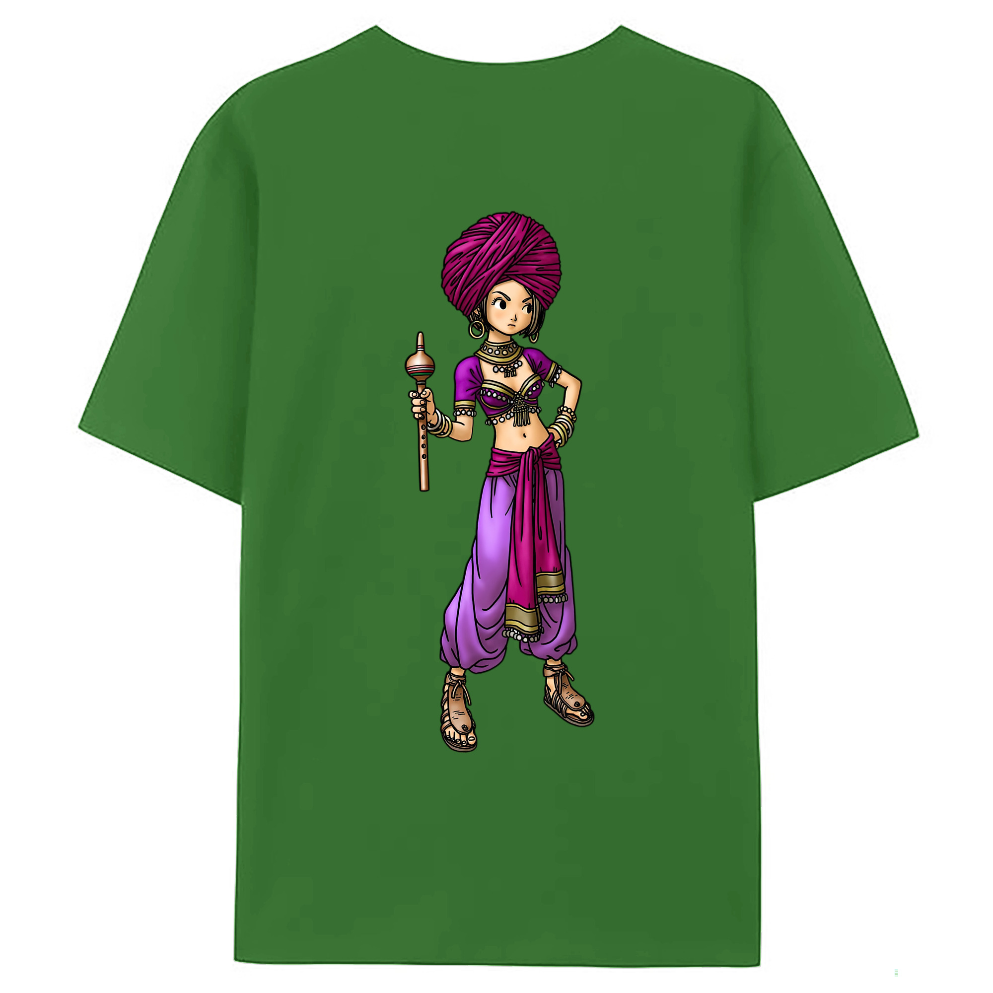 （画像用） ドラゴンクエスト Doragon Kuesuto Dragon Quest レディース半袖Tシャツ(バックプリント)